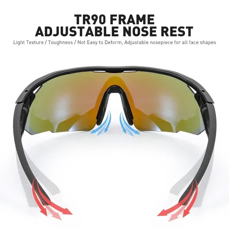 Cycling Glasses Outdoor Bicycle Sunglasses for Men UV400 Sports Running Glasses Women MTB Cycling Sunglasses UV400 Hiking