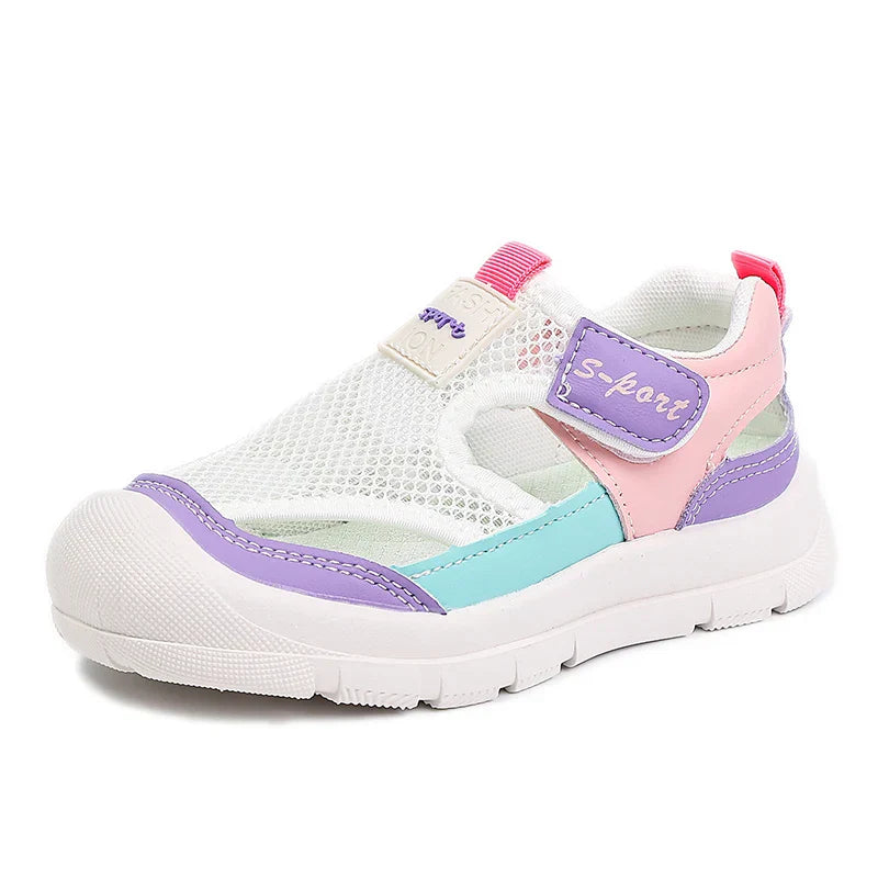 Unisex Children’s Sports Sandals 2026 New Summer Kids Barefoot Beach Shoes Non-slip Comfort Versatile Chic Outdoor Hiking Shoes