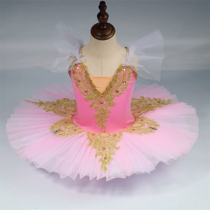 Kids Outfit Ballet Leotard Girl Dress Elegant Vestido Girls Clothes Tutu Baby Dresses Children Ballet Skirt Dance Costume Summer