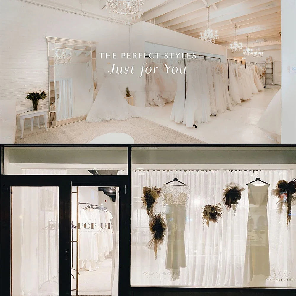 Sexy Deep V Neck Elegant 2027 Wedding Dresses Boho Backless 3D Flora Lace Appliques Beach Bridal Gown Custom Vestido De Novia