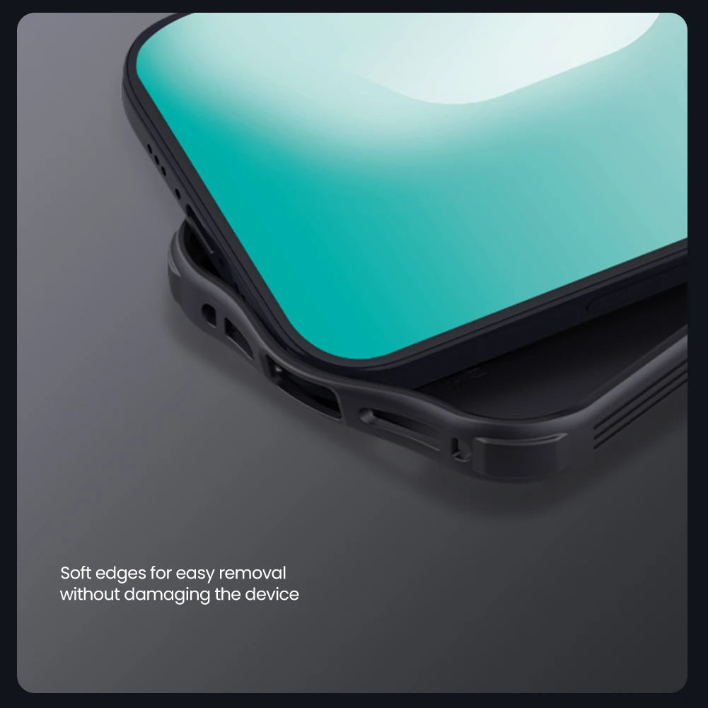 For iPhone 17 Pro Max Case NILLKIN Case For iPhone 17 Air 17 Pro Magnetic Camshield Cover Lens Protection