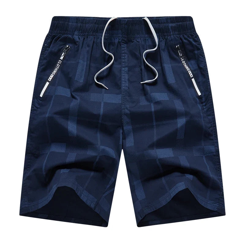 Quality Fashion Print Shorts Men Hawaii Beach Casual Shorts Outdoor Sports Elastic Waist 6XL Oversize Red Baggy Half Pants
