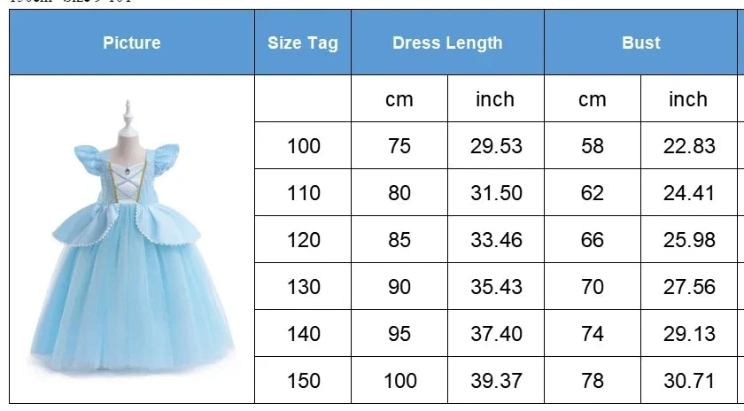 Girls Deluxe Elegant Cinderella Princess Ball Gown Children Birthday Party Dress Vestidos Cosplay Costume Carnival Apparel