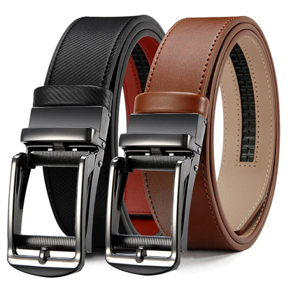 Mens Belts Metal Automatic Buckle Famous Brand Belt Men Quality Genuine Luxury Leather Belt for Men Famous 115 120 150 135cm
