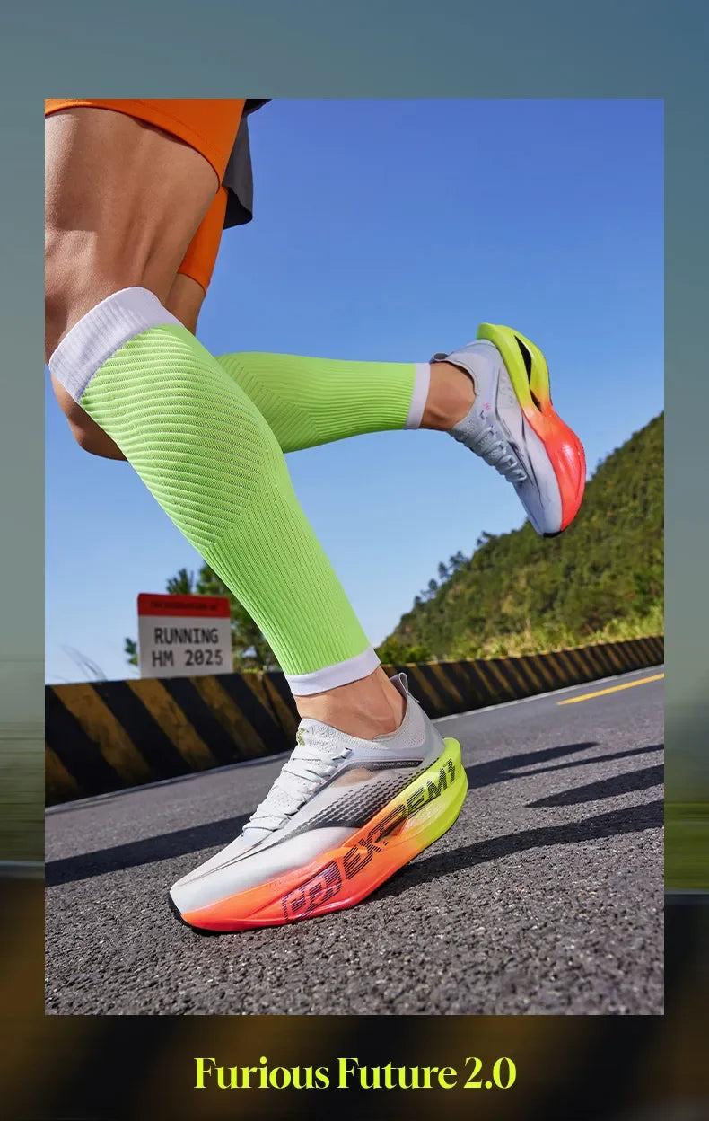 Furious Future 2.0 Running Shoes Marathon Plate Racing Carbon Breathable Durable Cushion Stable Sneakers 672512201