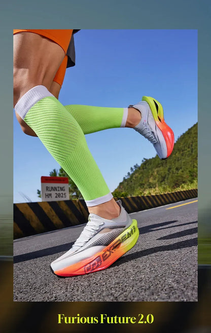 Furious Future 2.0 Running Shoes Marathon Plate Racing Carbon Breathable Durable Cushion Stable Sneakers 672512201
