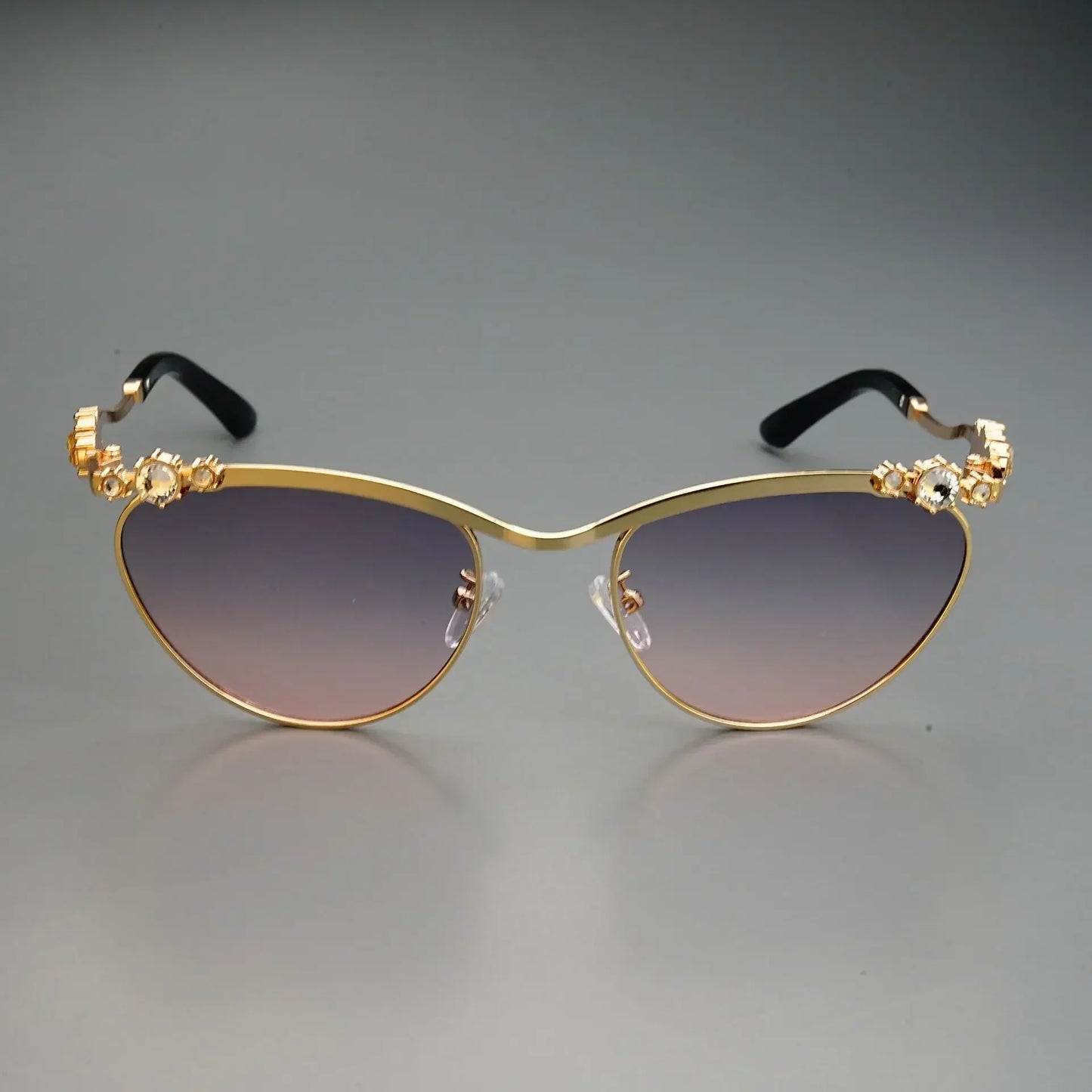 Y2K New Luxury Sunglasses Women Rhinestones Cat Eye Ins Party Fashion Sun Glasses UV400 Sun Shades Lentes De Sol Mujer Sunglass