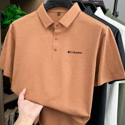 2026 Men's Summer Casual Polo Shirt Business Polo
