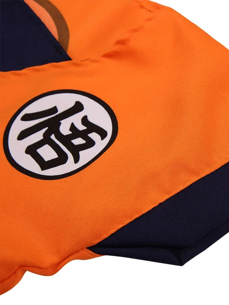 Anime Cosplay Hero Wu kong Uniform Gui Wu For Girls Boys Wigs Full Set Shoe Anime Son Goku Cosplay Costume Carnival Halloween
