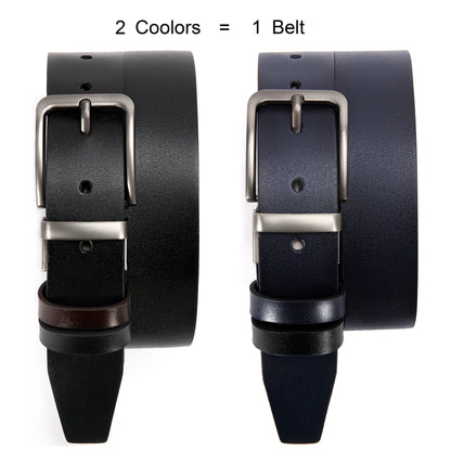 Mens Leather Belt  High Quality Leather Belt Men Male Genuine Leather Strap Luxury Pin Buckle Jeans For Men Men Accessori