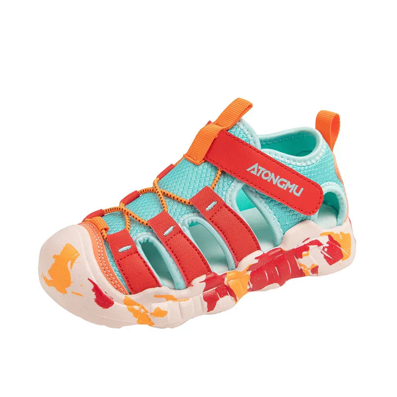 New Girls Sandals Children Water Shoes Cute Outdoor Non-slip Kids Sports Shoes Girls Boy Sandals Sneaker 4 To 12 Years