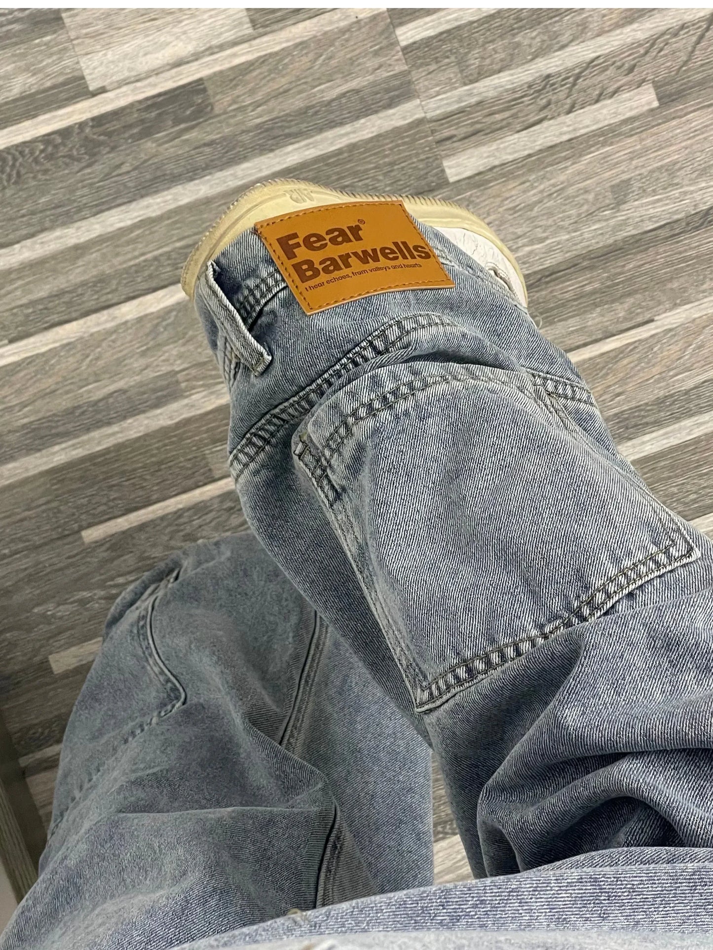 Casual jeans reversible pants ins fashion American retro Y2K loose high waist jeans women street clothing loose trousers pants