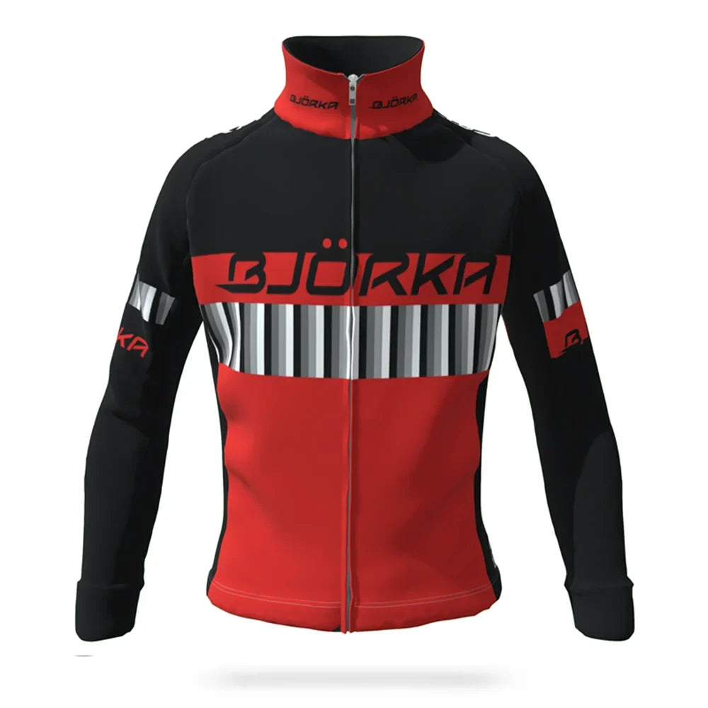 Winter Men's Long Sleeve Thermal Fleece Warm Jackets Chaleco Ciclismo Hombre Cortavientos Hot Sale Bicycle Clothing 2022
