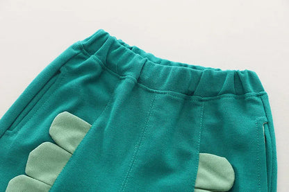 Children Clothes Suit Summer Kids Boys Girls 3D Animal T Shirt Shorts 2Pcs/Set Kids Infant Clothes Toddler Sportswear