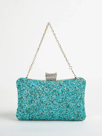 Mini Irregular Jewel Handheld Dinner Bag