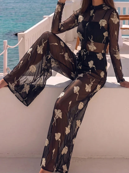 One Piece Sun Protection Swimwear 2026 Women Long Sleeved Print Swimsuit Female Sports Bathers Swimming Bodysuit Beach купальник