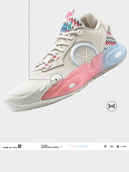 Men's Wade ALL CITY 12 Professional Basketball Shoes BOOM Cushion Stable Support Wearable Sneakers Sport Shoes ABAU015