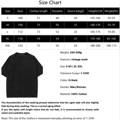 Anime JoJo's Bizarre Adventure Dio Print Tshirt Men Short Sleeve Clothing Washed Cotton Tee Retro Manga T Shirt Harajuku T-shirt