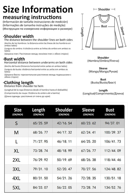 Retro Men's Long Sleeve T-shirt Animal Print Shirt Animal Pattern Clothing Street Apparel Sleeve Top Men's Plus Size XS-5XL