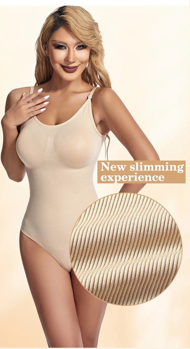 Shapwear Soft Body Shaping  Thong Body Shaping Tummy Control Butt Lifter Cincher Slimming Sheath Shapers Bodysuit Woman Body