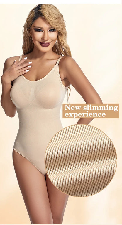 Shapwear Soft Body Shaping  Thong Body Shaping Tummy Control Butt Lifter Cincher Slimming Sheath Shapers Bodysuit Woman Body