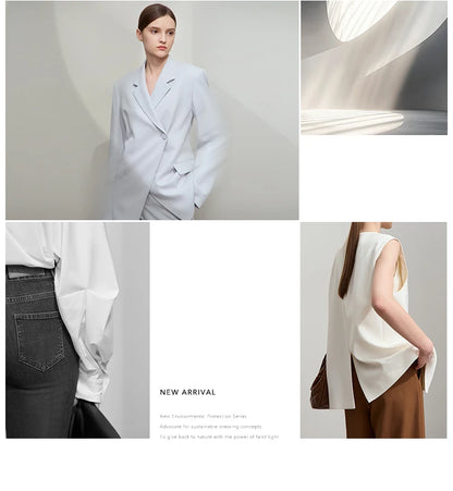 Minimalism 2025 New Long Skirts For Women Summer Vocation Black Pleated Elegant Office Lady Commuting Loose Skirt 12542102