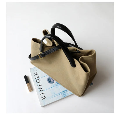 Wings Bags for Women Luxury Designer Handbags Cowhide Canvas Tote Bag Large Capacity Can Shoulder Crossbody Purse Travel New