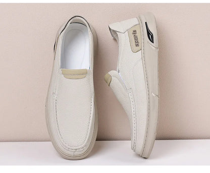 Spring Summer 2026 New Loafers for Men Soft Sole Fashion Business Casual Leather Shoes Male British Style Designer Shoe Man