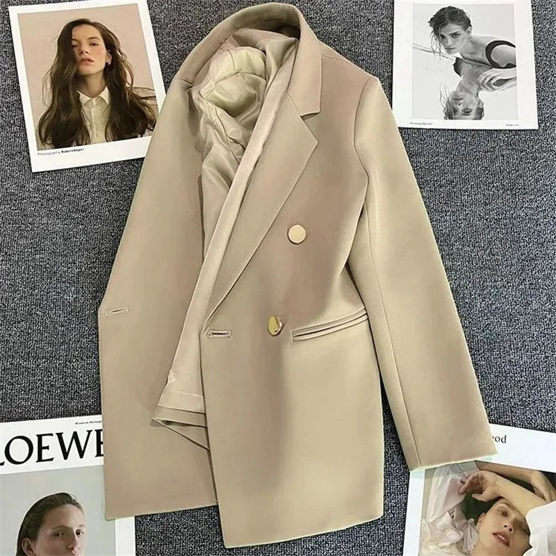 2026 Spring Autumn New Women's Jacket Chic Elegant Casual Sports Female Suit Coat Korean Fashion Jacket Women Blazers Outerwear