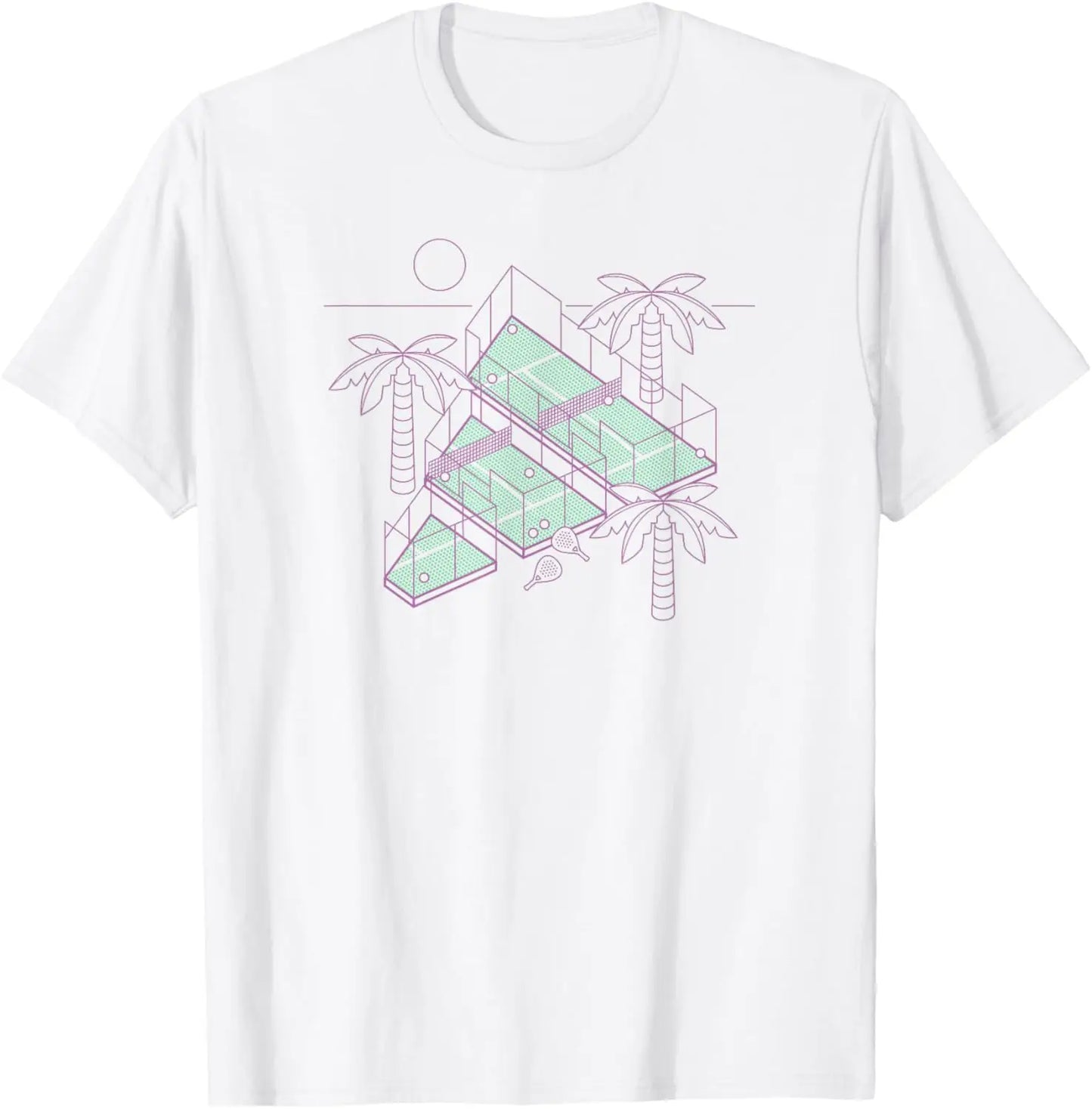 Badge of Sport Tennis Padel Logo Graphic T-Shirt Unisex Summer Streetwear Tops Customizable Couple Camiseta Hombre