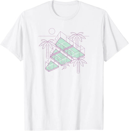 Badge of Sport Tennis Padel Logo Graphic T-Shirt Unisex Summer Streetwear Tops Customizable Couple Camiseta Hombre