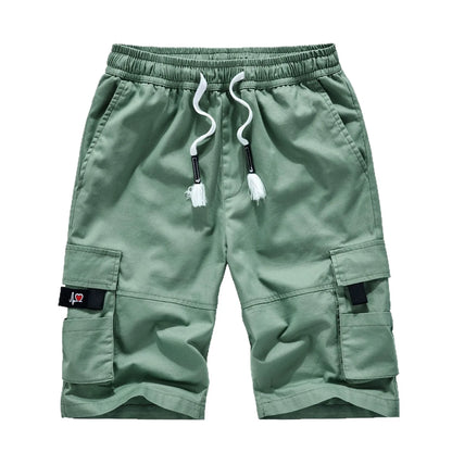 Mens Summer New Trendy Brand Five Point Cropped Pants High Quality Cargo Shorts Mens Plus Size Sports Casual Fashion Shorts