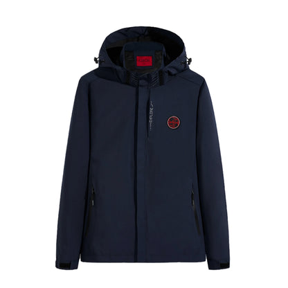 2025 Men Interchange Jacket Spring Outdoor Mountaineering On Foot Jacket Couple Fashion Women Thin Zipper Coat Male