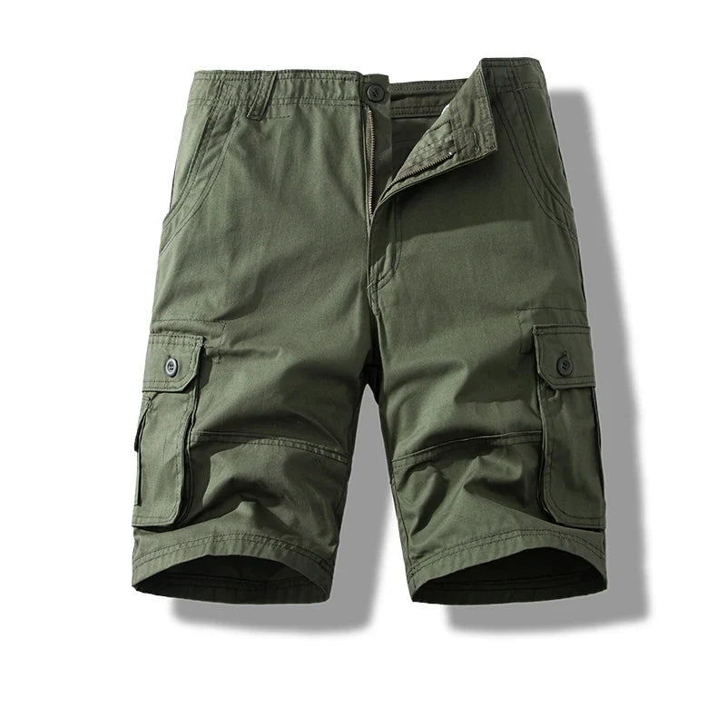 Men's Sports Shorts Cargo Shorts Pants Big Size Bermuda Half Pants Cotton Loose  Straight Running Gym Shorts Pants