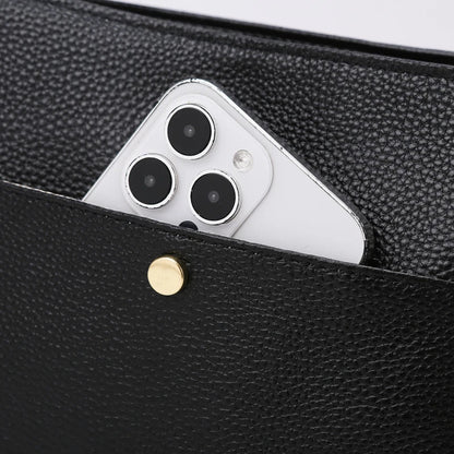 100% cowhide brand shoulder Bag Large capacity For luxury designer handbag women Handbags leather single shoulder straddle bag