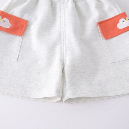 New Toddler Summer Baby Boys/Girls Clothes Sets Children Cartoon T-Shirt + Shorts 2Pcs/Set Infant Kids Fashion Cotton Tracksuits