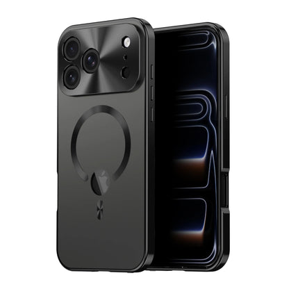 Magnetic Metal Aluminium Alloy Case for IPhone17 Pro Max 17 Pro Full Camera Lens Protective Original Color Phone Ultrathin Cover