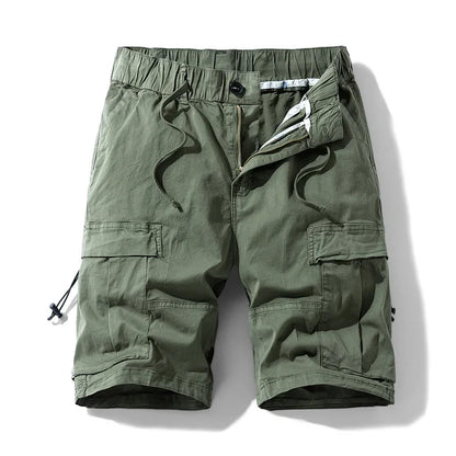 Men Multi Pocket Loose Cargo Pants Men Thin Breathable Casual Outdoor Male Shorts Men Summer Shorts New Trendy Sports Shorts