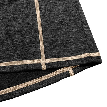 Men's Cotton Button Henley Neck Shirt Long Sleeve Casual Button Solid Color Fashion Streetwear Tops Tees T-Shirts Men Clothing