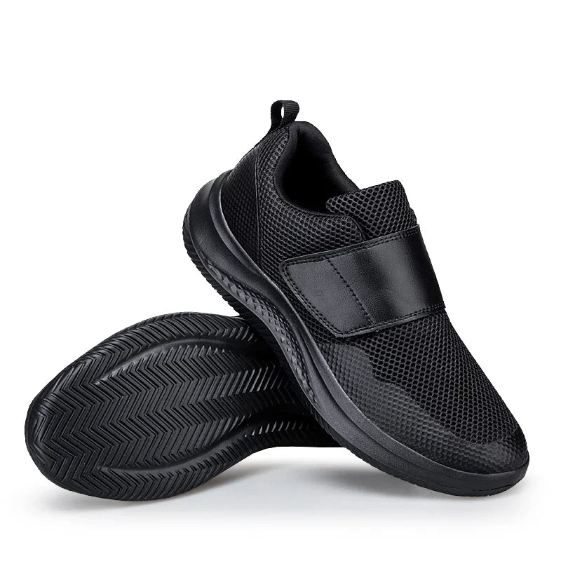 Men Orthopedics Wide Feet Swollen Walking Casual Shoes Thumb Eversion Adjusting Soft Comfortable Diabetic Man Shoes Big Size