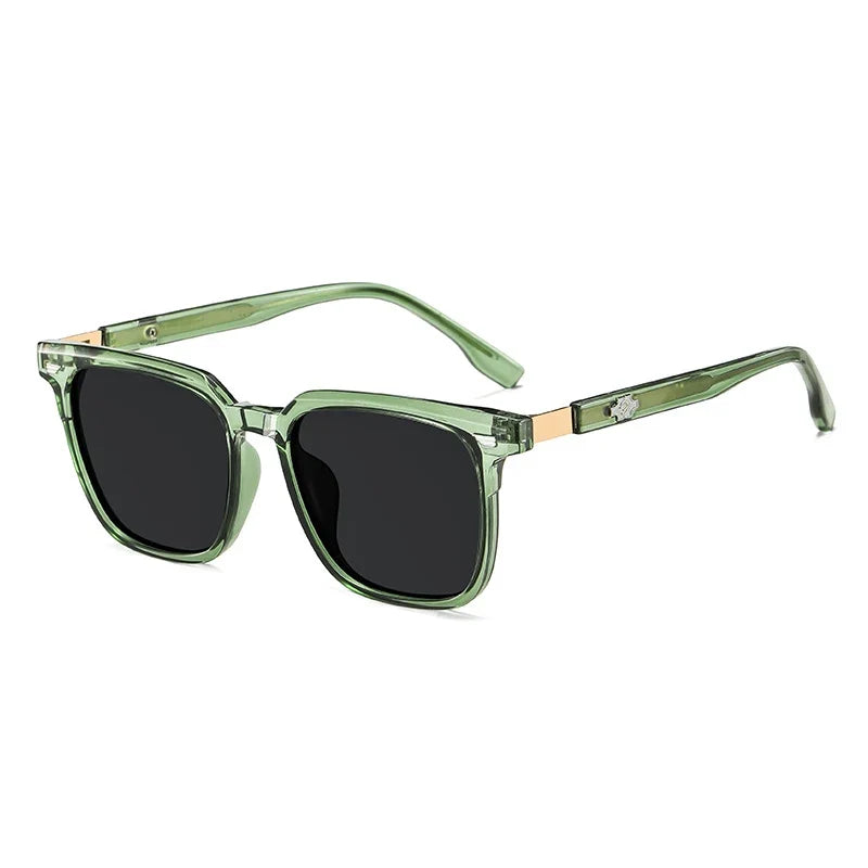 Square Retro Polarised Sunglasses Men Women Designer Brand Travel UV400 High Quatity Outdoor Sun Glasses Eyeglasses