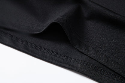 2026 New Men's Polo Collar T-shirt Short Sleeved Casual Sweat Absorbing Breathable T-shirt Men's Top