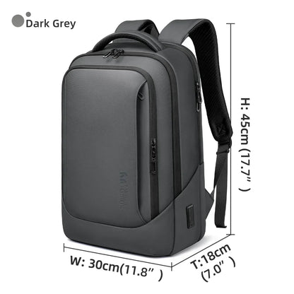 Men's Designer Laptop Bag Waterproof School Bags for College Boys Male Business Sports Travel Backpack Men With USB Charging