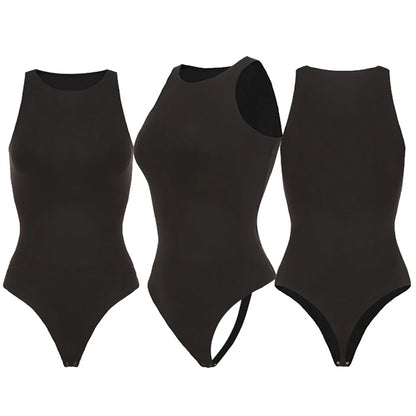 Female Underwear Belly Reducing Shapewear Tank Top Open The Crotch Lift The Buttocks Seamless Bodysuit Women