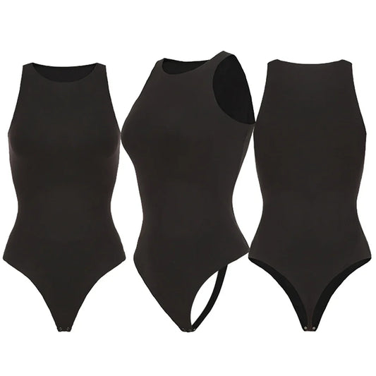 Female Underwear Belly Reducing Shapewear Tank Top Open The Crotch Lift The Buttocks Seamless Bodysuit Women