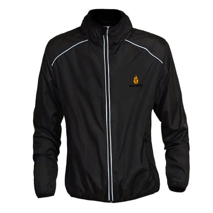 Men Windproof Water-repellent Reflective Cycling Jacket MTB Bicycle Long Sleeve Windbreaker Bike Coat Jersey