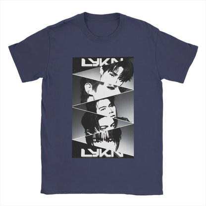 LYKN Who Says T Shirt Summer  100% Cotton T-Shirts For Couple Harajuku Printed Tee Shirt Short Sleeve Y2K Fun Tops