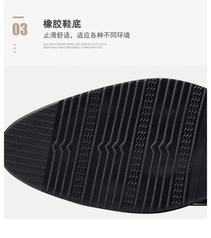 Spring British Style Formal Dress Shoes Black Business Oxfords For Groom Wedding Office Comfortable Big Size Footwear Non Slip