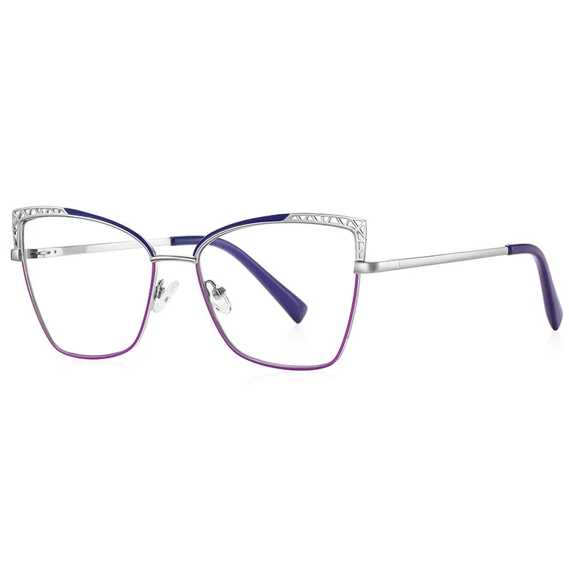 Fashion optical Frame Brand Design Women Eyeglasses Can Customized Prescription Anti-blue Light Prescription Glasses 3106