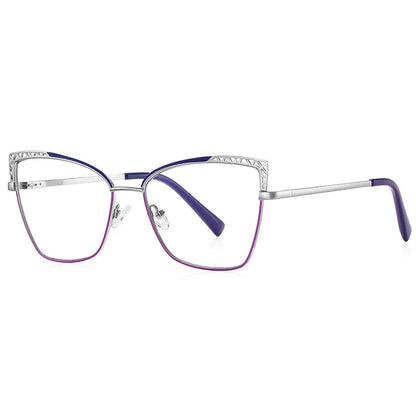 Fashion optical Frame Brand Design Women Eyeglasses Can Customized Prescription Anti-blue Light Prescription Glasses 3106